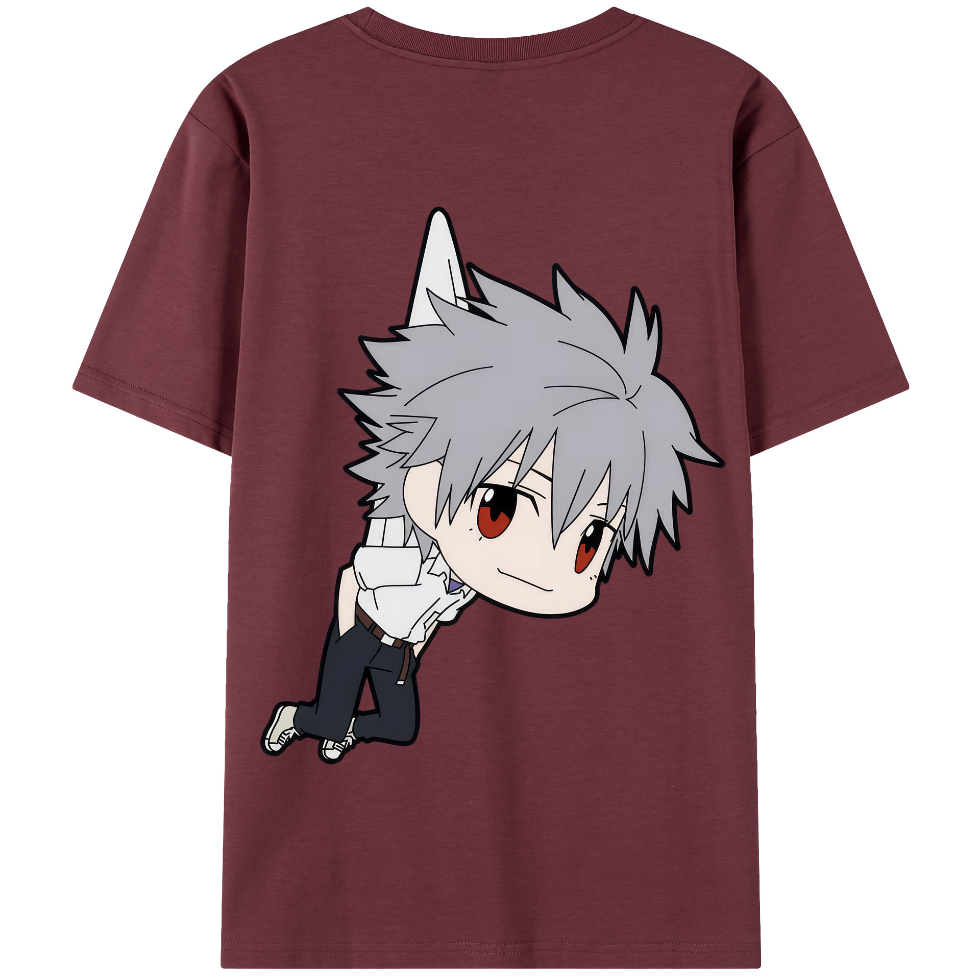 （画像用） EVA 新世紀エヴァンゲリオン 綿100％半袖Tシャツ（背面プリント）